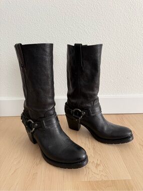 Frye Harness Leather Boots